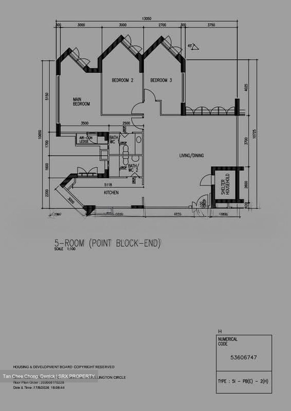 Blk 509A Wellington View (Sembawang), HDB 5 Rooms #610541941